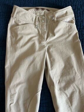 Women's Beige Riding Breeches